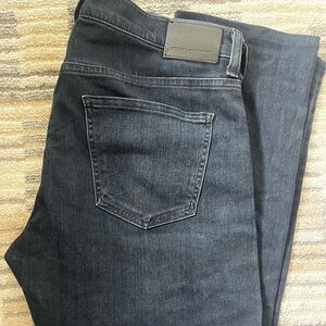 Dark Wash Men’s Jeans - Classic Straight Fit